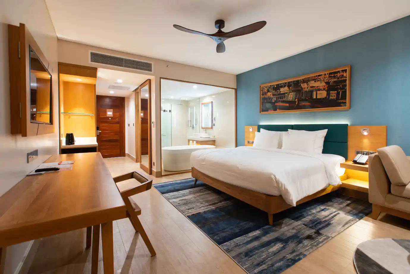 Phòng Premier Double Ocean View Hướng Nhìn Ra Biển