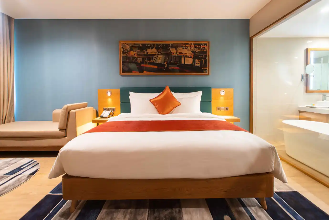 Phòng Premier Double Ocean View Hướng Nhìn Ra Biển
