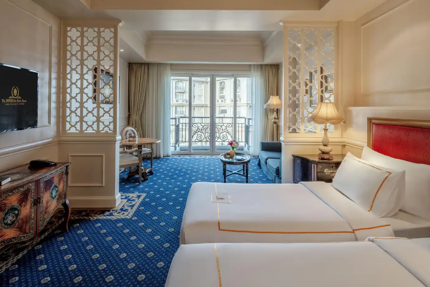 Phòng Residence Twin Hồ Bơi Hoặc Vườn