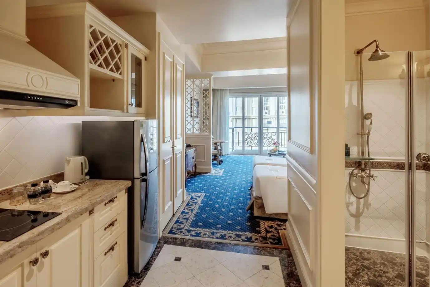 Phòng Residence Twin Hồ Bơi Hoặc Vườn